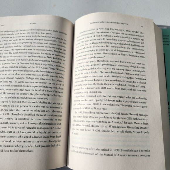 Range Why Generalists Triumph in Specialized World David Epstein Hardcover Book - Picture 6 of 12